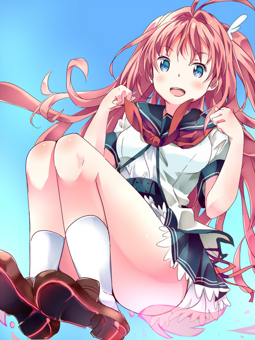 蒼の彼方のフォーリズム(あおかな) むちむちなふとももがエロい倉科明日香(くらしなあすか) 制服 画像 壁紙
