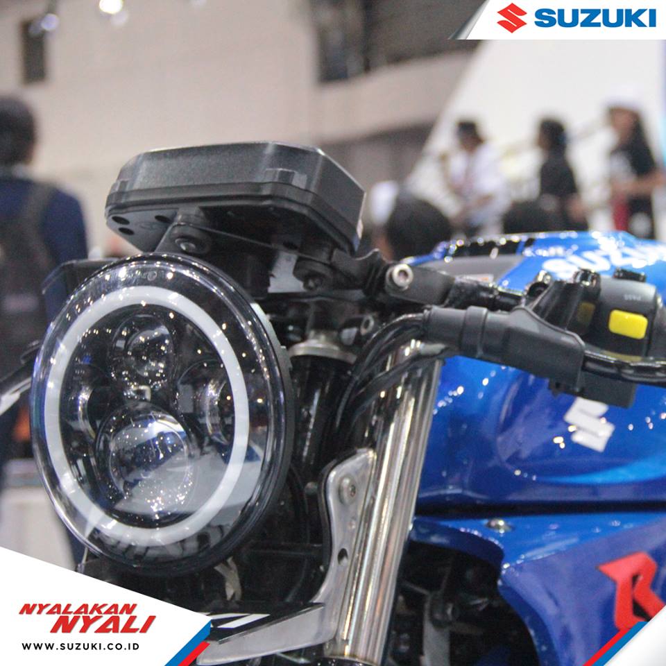 IIMS2017でGSX-R150カフェレーサーが展示されてたよ : 個人的バイクまとめブログ