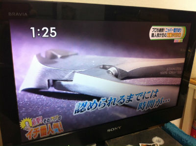 2014年3月5日のひるおびで紹介されたSUWADAの爪切り
