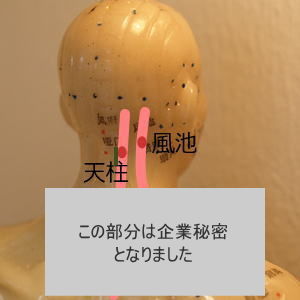 風池と天柱