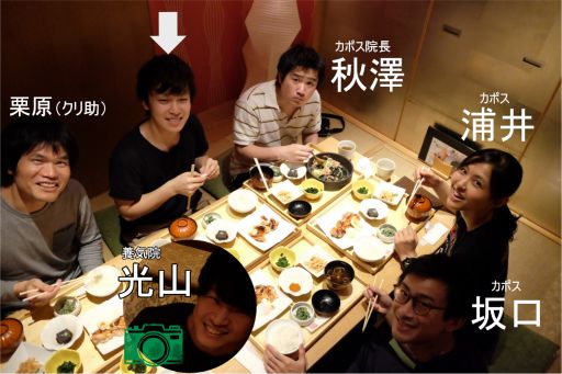 カポスのみんなと一緒に品川の「えん」でランチ_512