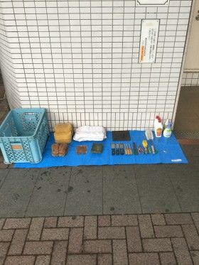 早朝清掃