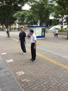 新横浜駅前トイレ早朝掃除