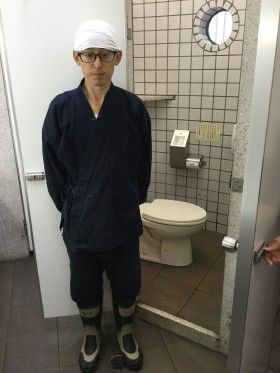 新横浜駅前トイレ早朝掃除