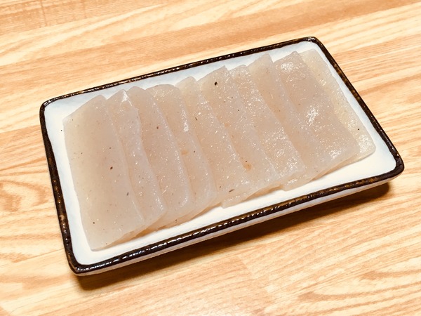 冷酒に合う和らぎ水のような喉ごしこんにゃく②