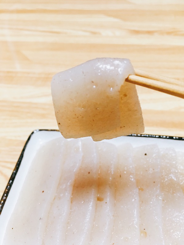 冷酒に合う和らぎ水のような喉ごしこんにゃく④