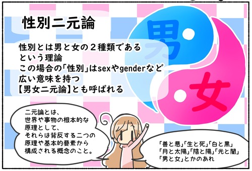 性別は男と女の2つだけ？性別二元論【用語解説】