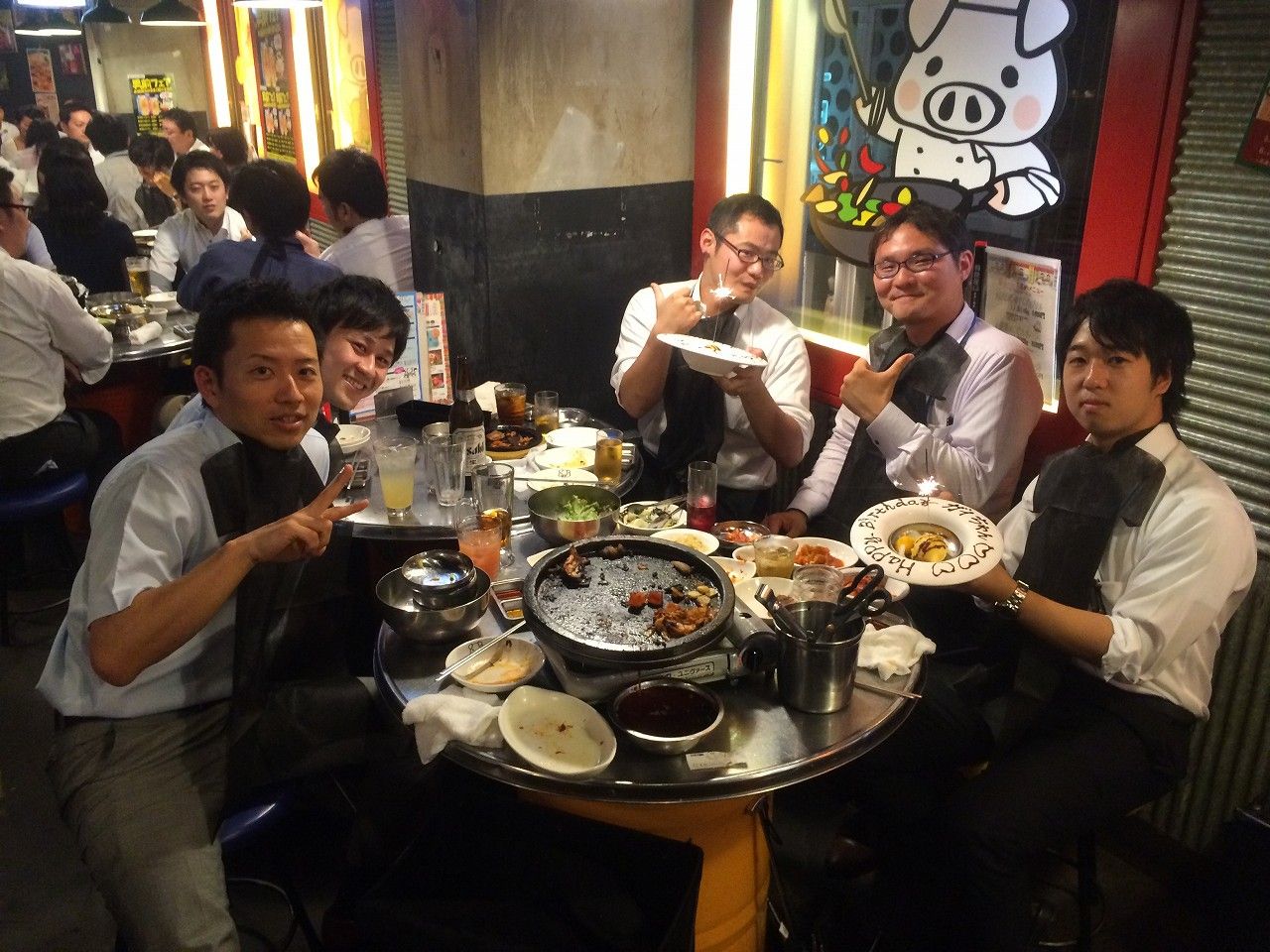 26 同期誕生日会 5