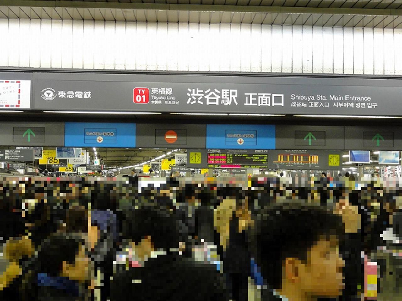 15 The last day 渋谷 station 4