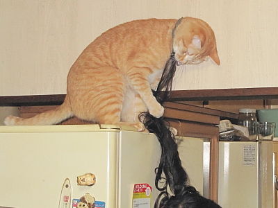 一気に口へ