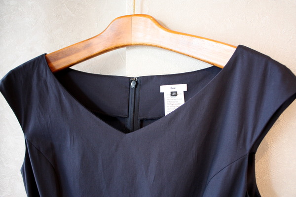 DOUBLE STANDARD CLOTHING (Sov.) ピュアコットンブロードワンピース 