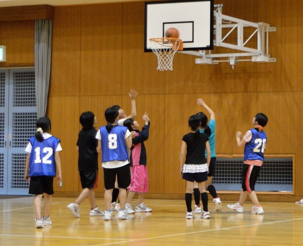 ミニバスケット サークルの画像