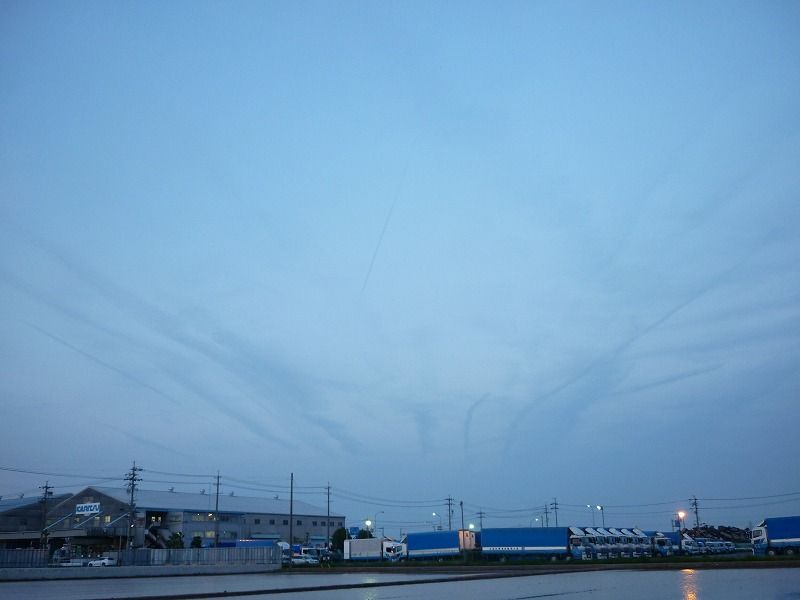 変わった雲の画像