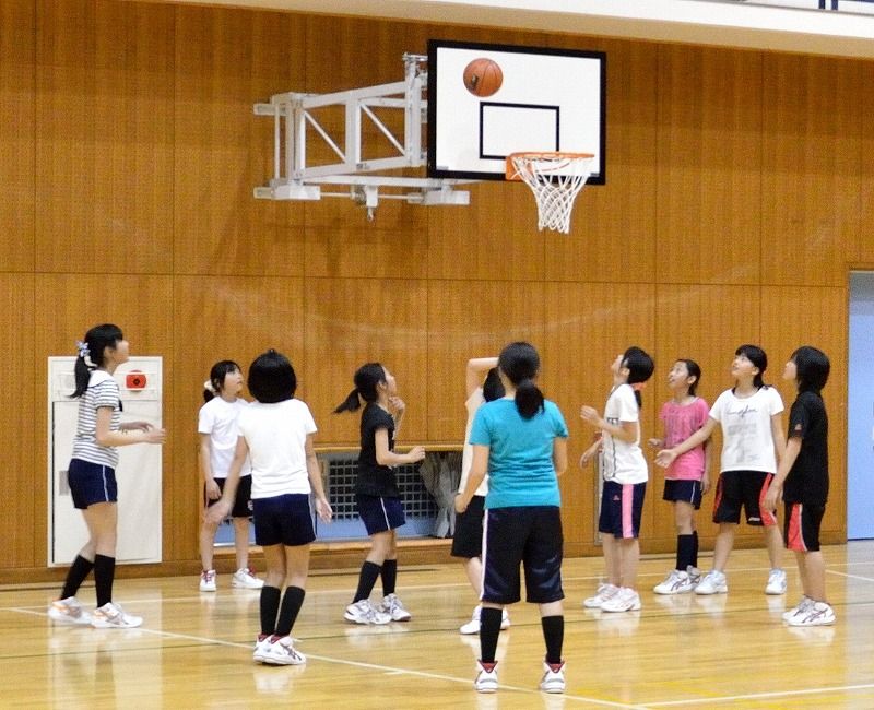 ミニバスケット サークルの画像
