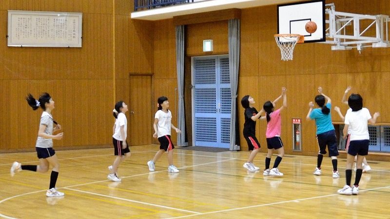 ミニバスケット サークルの画像