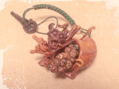 妖怪根付3【立体図百鬼夜行】ガチャ、妖怪の歴史を知るには貴重な