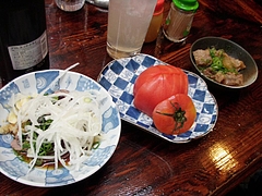20090404酒の奥田-かつおたたきトマト煮込み