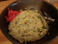 20090406次男坊ラーメン-炒飯