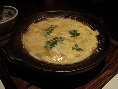 20090413櫂-白魚と筍の卵とじ