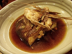 20090330銀平-煮魚ランチ鯛カマ