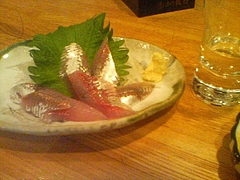 駒忠-鰯刺身20081216