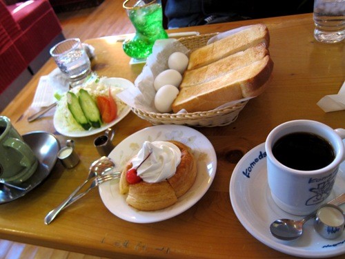 コメダ珈琲店 モーニング&ミニシロノワール