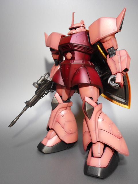 MG シャア専用ゲルググ　完成品（一部塗装、改造、ウェザリング、つや消し） MG シャア専用ゲルググ 完成品（一部塗装、改造、ウェザリング