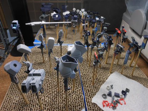 マックスファクトリー1/72ダグラム #2基本塗装 : yosshiro-labo