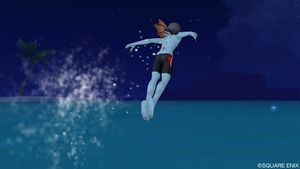 泳ぐ