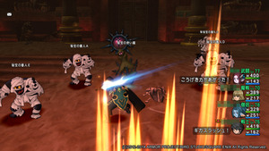 霊廟での戦い