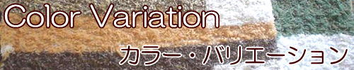 アンディナのカラーバリエーション