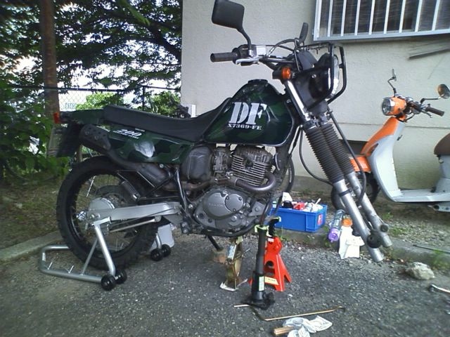 オフロードバイクのタイヤ交換 Biglobeなんでも相談室
