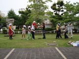 「まちおこし綱引き」テスト