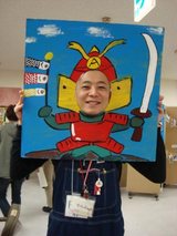 顔出しかんばんできあがり