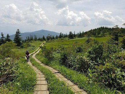 至仏山への道のり