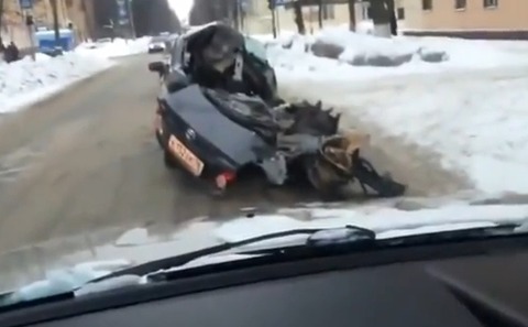 ロシアのトヨタカローラ