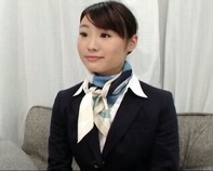 【マジックミラー号】清楚なスチュワーデスCAさんがエロマッサージで欲情させられ制服着たままノーパン性サービスww