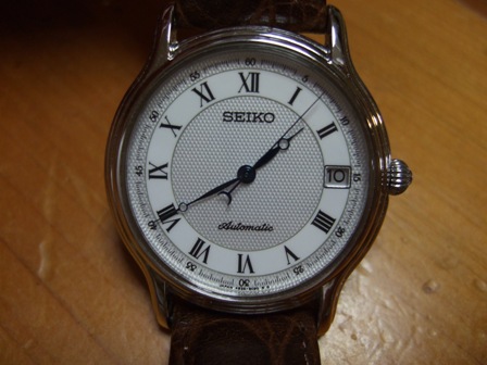 【希少】セイコー オートマチック オートマティック 4S25-8000 Seiko 4S25-8000 Stainless Steel 25 Jewels Date Automatic