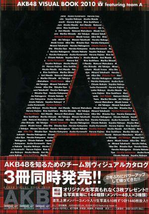 AKB48 VISUAL BOOK 2010 featuring team A