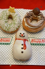 クリスピークリーム クリスマスドーナツ