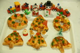 クリスマスツリーパン&リースパン
