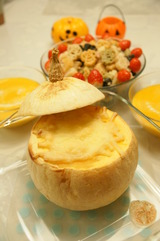 かぼちゃ丸ごとグラタン