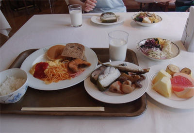 ホテルハーベストイン米子朝食
