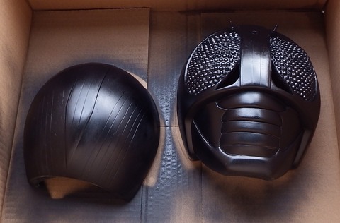 海洋堂 レプリカマスクシリーズ 1/1スケール 仮面ライダーブラック