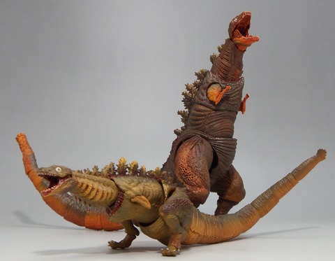 S.H.モンスターアーツ「ゴジラ2016 第二形態＆第三形態」 : 空想