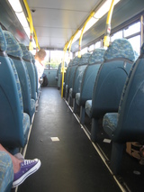 in the bus
