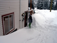 Ski in,, snowboard in.