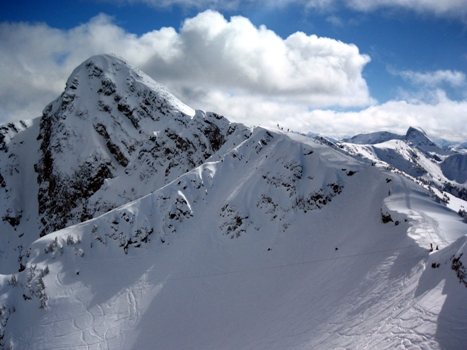 Mount Mackenzie from the top of sub-peak