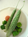 ゴーヤ初収穫2012.08.01