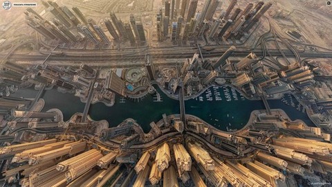 こんなだったんだ…ドバイを上空から見た写真が話題に -